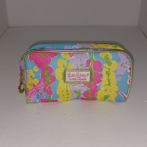 Lilly Pulitzer for Estee Lauder Canvas Cosmetic Bag - NWOT